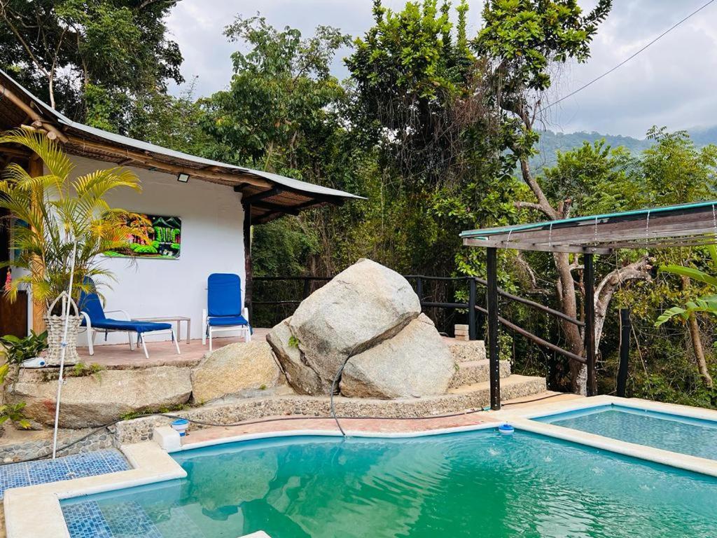 Minca Cabana La Roca Santa Marta  Eksteriør billede