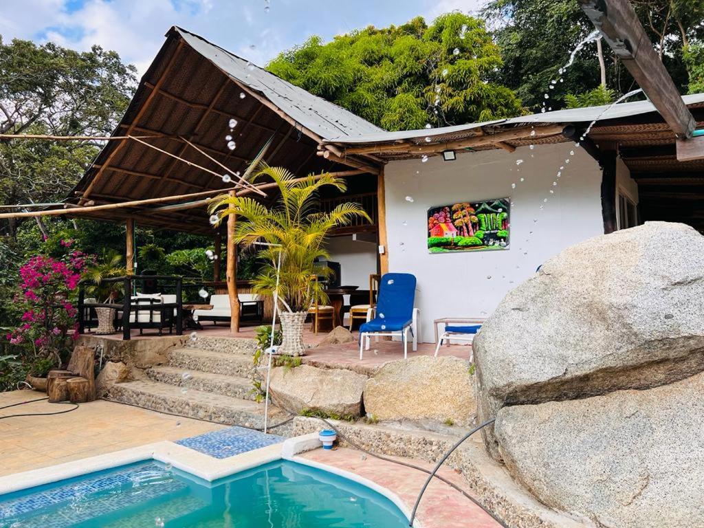 Minca Cabana La Roca Santa Marta  Eksteriør billede